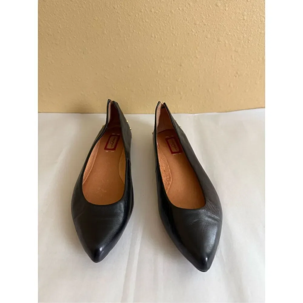 Halogen Black  Flats  Pointed Toe Style SZ 7.5 M